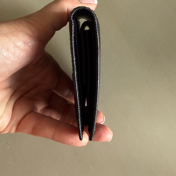 Prada authentic Tessuto Black Leather Card Holder wallet new in box - Picture 12 of 15